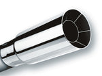 Borla Universal Polished Tip Single Round Intercooled (inlet 2in. Outlet 2 1/2in) *NO Returns* - Miami AutoSport Technik