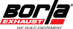 Borla XR-1 Racing Sportsman 3 inch Outlet / 3 inch Inlet Oval Muffler - Miami AutoSport Technik