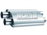 Borla 2.50in Dual In/Out 19in x 9.5in x 4in PRO-XS Muffler - Miami AutoSport Technik
